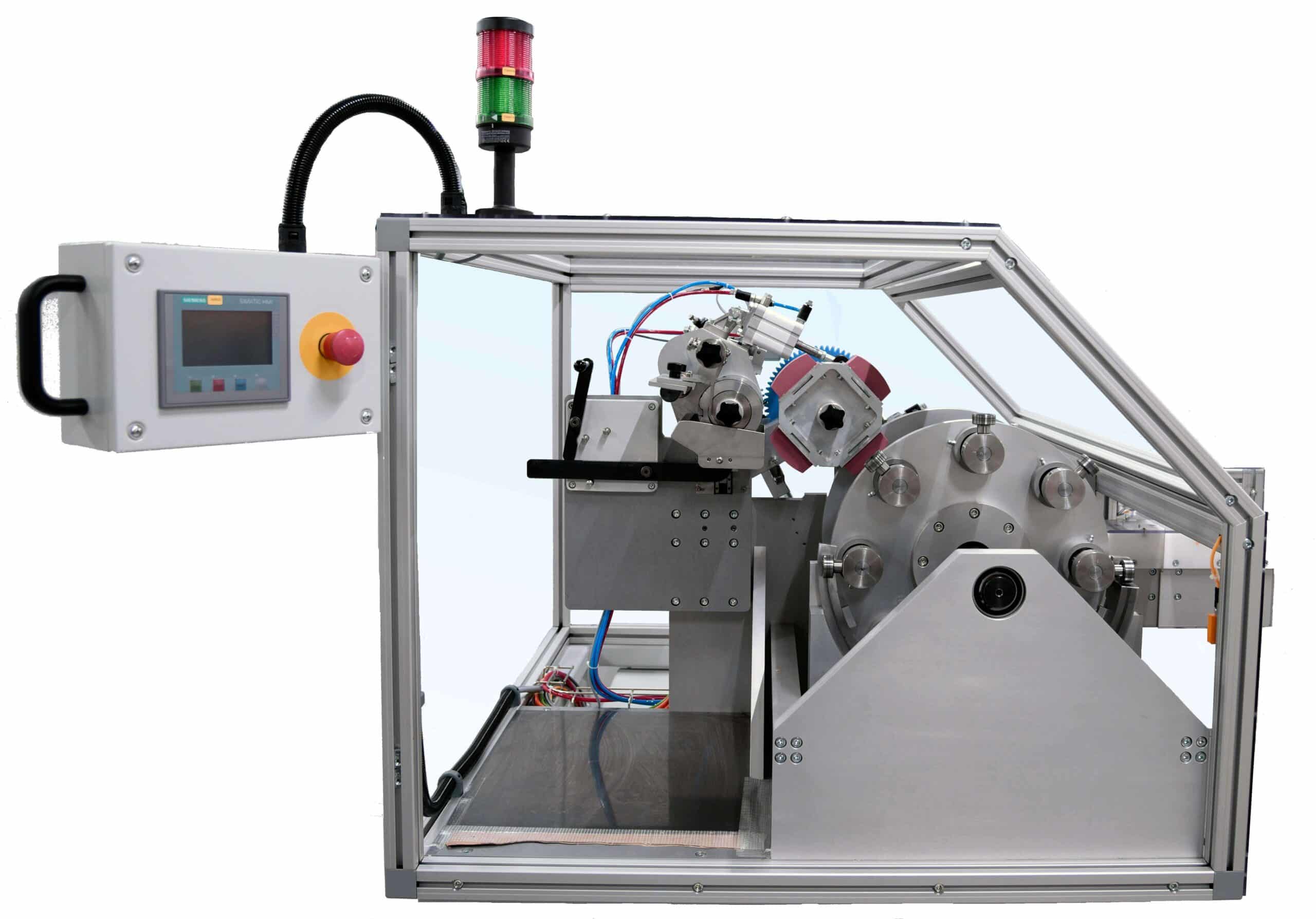 Rotary pad printing machine