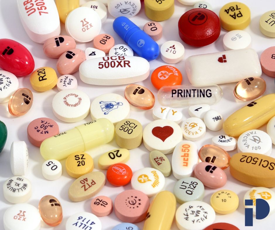 Pharmaceutical tablet printers
